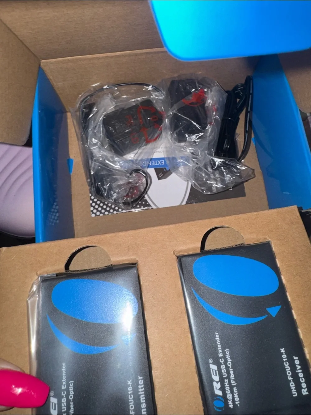 OREI USB-C Transmitter & Receiver Set- brand new!